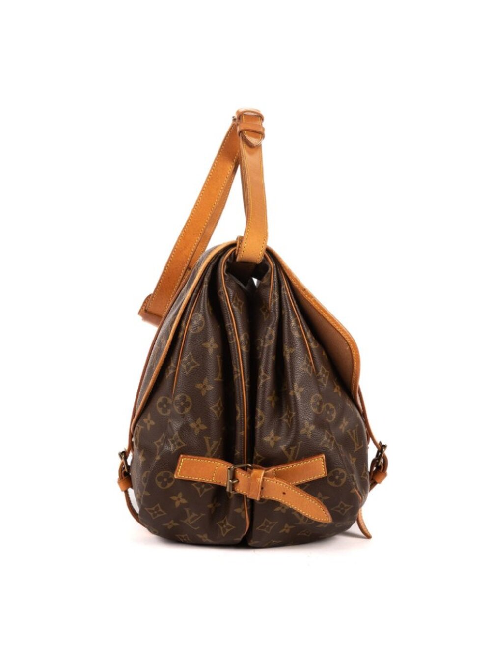 Louis Vuitton Saumur 43 Brown Monogram Canvas - Picture 4 of 11
